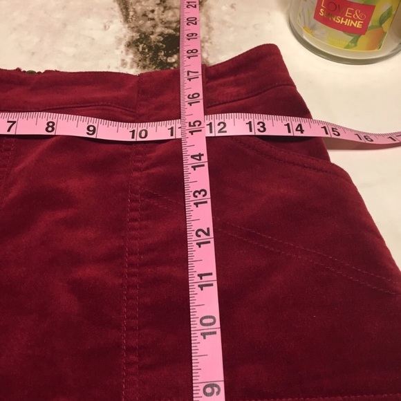 MAISON JULES SUEDE SKIRT - Picture 4 of 7